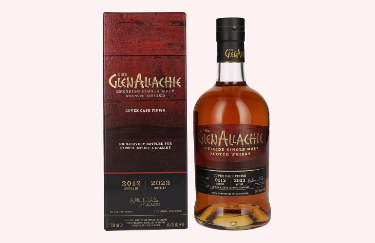 The GlenAllachie 10 Years Old Cuvée Cask Finish 2012 54,9% Vol. 0,7l en boîte cadeau