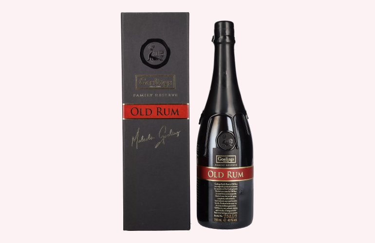 Goslings Family Reserve Old Rum 40% Vol. 0,7l en boîte cadeau