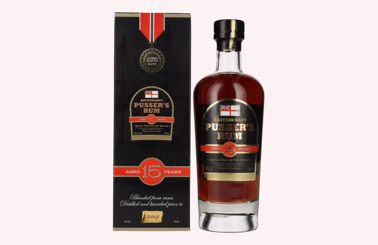 Pusser's Nelson's Blood 15 Years Old 40% Vol. 0,7l en boîte cadeau