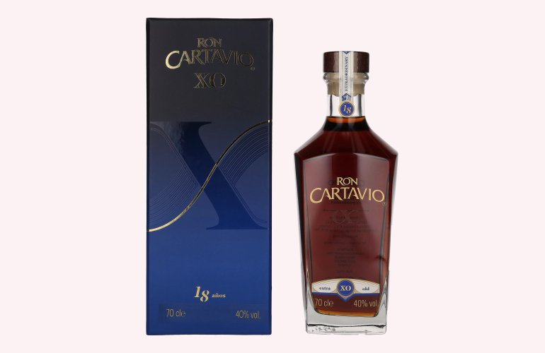 Ron Cartavio XO 18 Años Solera 40% Vol. 0,7l en boîte cadeau