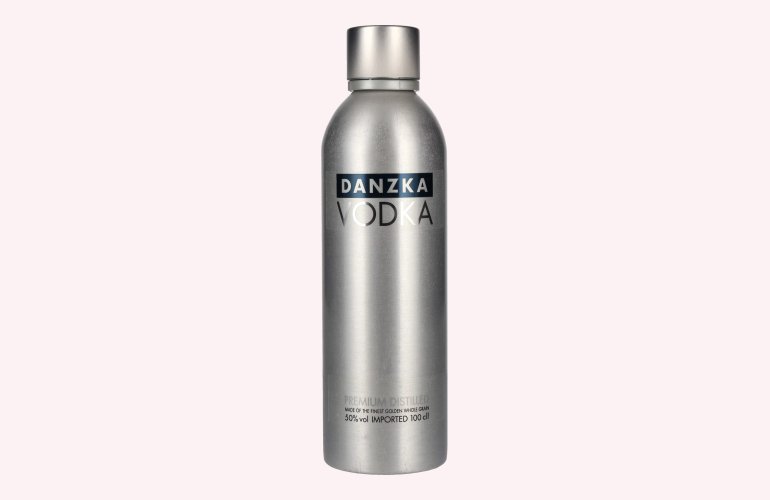 Danzka Vodka FIFTY Premium Distilled 50% Vol. 1l