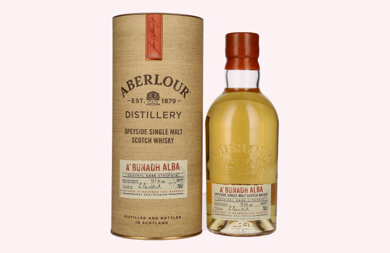 Aberlour A'BUNADH ALBA Original Cask Strength Batch No. 007 58,9% Vol. 0,7l in Geschenkbox