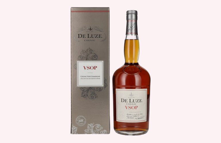 De Luze Cognac VSOP Cognac Fine Champagne 40% Vol. 1l en boîte cadeau