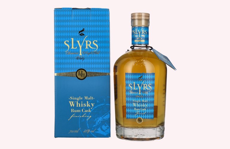 Slyrs RUM CASK FINISH Single Malt Whisky Limited Edition 46% Vol. 0,7l in Giftbox