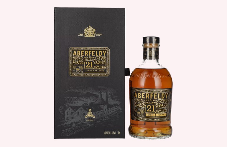 Aberfeldy 21 Years Old Highland Single Malt 40% Vol. 0,7l in geschenkverpakking