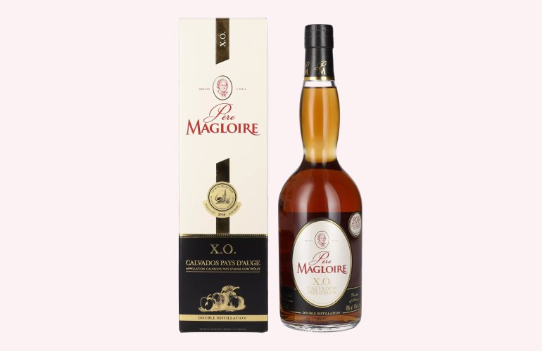 Père Magloire Calvados Pays D'Auge X.O. 40% Vol. 0,7l in geschenkverpakking