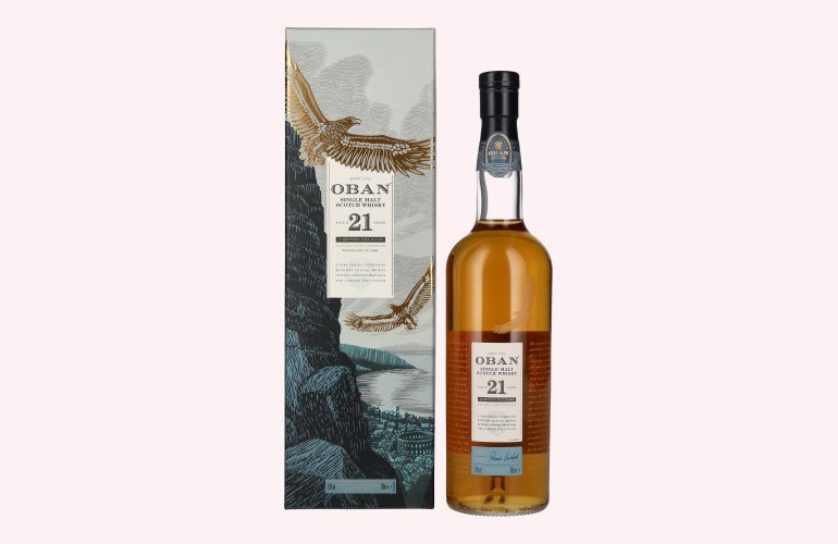 Oban 21 Years Old Single Malt Limited Release 2018 57,9% Vol. 0,7l in geschenkverpakking