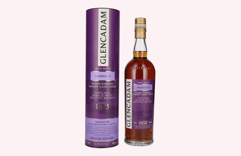 Glencadam RESERVA PX Small Batch 46% Vol. 0,7l en boîte cadeau