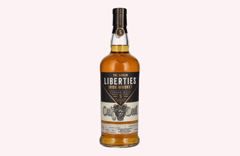 The Dublin LIBERTIES 5 Years Old Single Malt Irish Whiskey Oak Devil 46% Vol. 0,7l