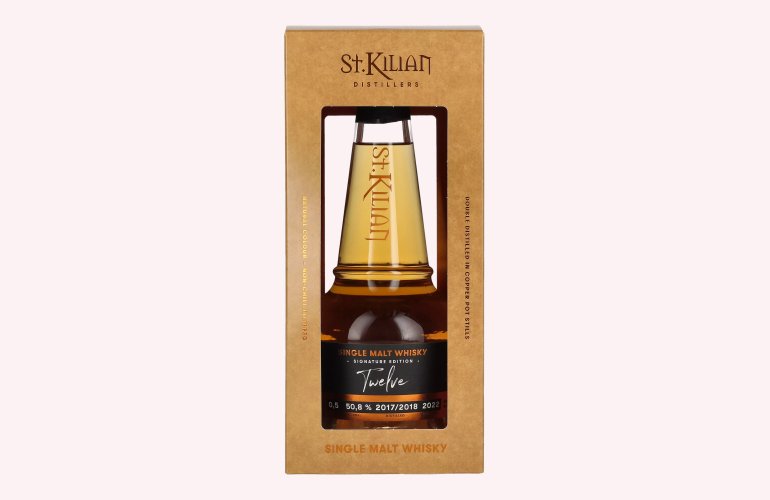 St. Kilian Signature Edition TWELVE Single Malt Whisky 2022 50,8% Vol. 0,5l en boîte cadeau