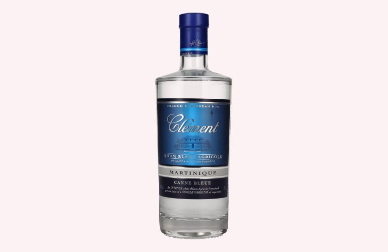 Clément Rhum Blanc Agricole Canne Bleue 50% Vol. 0,7l