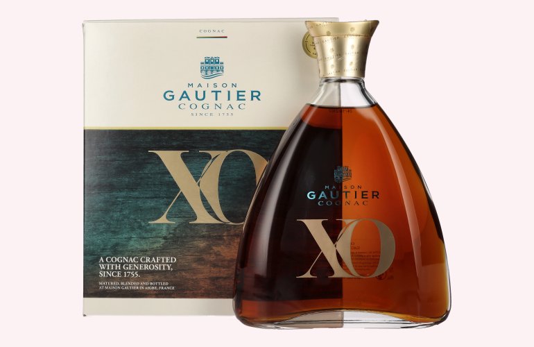 Gautier Cognac XO 40% Vol. 0,7l in geschenkverpakking