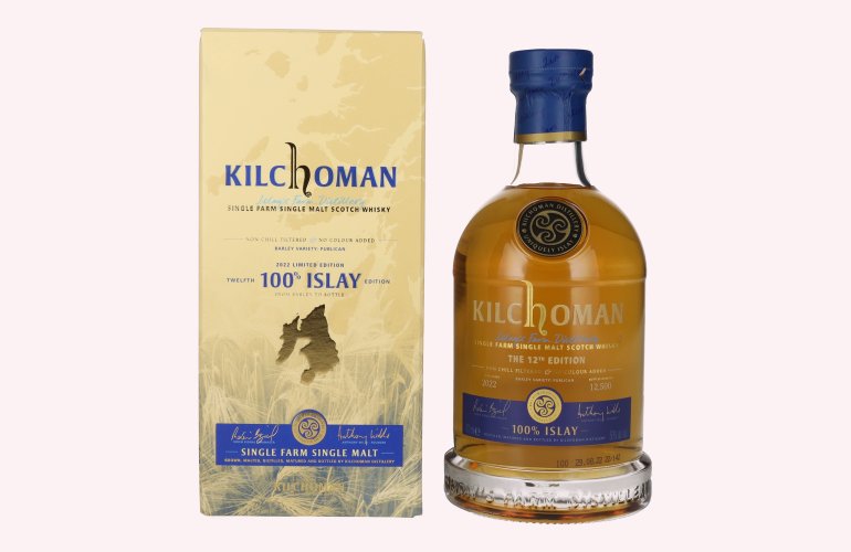 Kilchoman 100% Islay The 12th Edition 50% Vol. 0,7l in geschenkverpakking