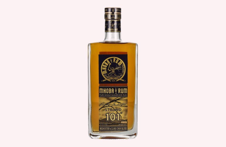 Mhoba Rum STRAND 101° High Ester & Verres Cask Blend 58% Vol. 0,7l