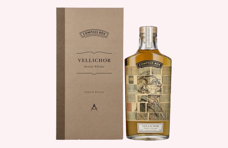 Compass Box VELLICHOR Blended Scotch Whisky 44,6% Vol. 0,7l in geschenkverpakking