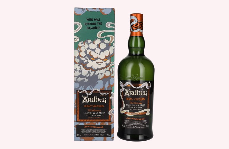 Ardbeg HEAVY VAPOURS Islay Single Malt 46% Vol. 0,7l en boîte cadeau