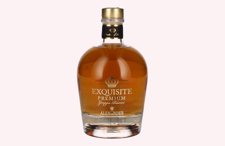 Bottega Alexander Exquisite Premium Grappa Riserva 38% Vol. 0,7l