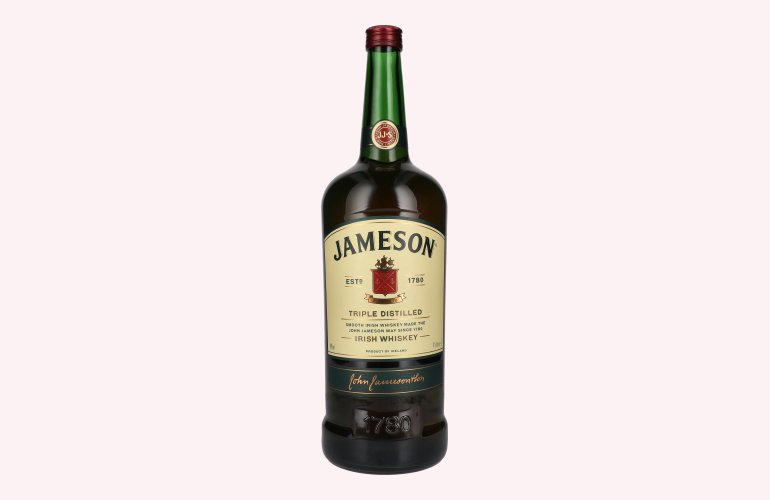 Jameson Triple Distilled Irish Whiskey 40% Vol. 4,5l