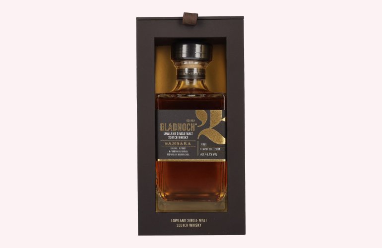 Bladnoch SAMSARA Lowland Single Malt Scotch Whisky 46,7% Vol. 0,7l in geschenkverpakking