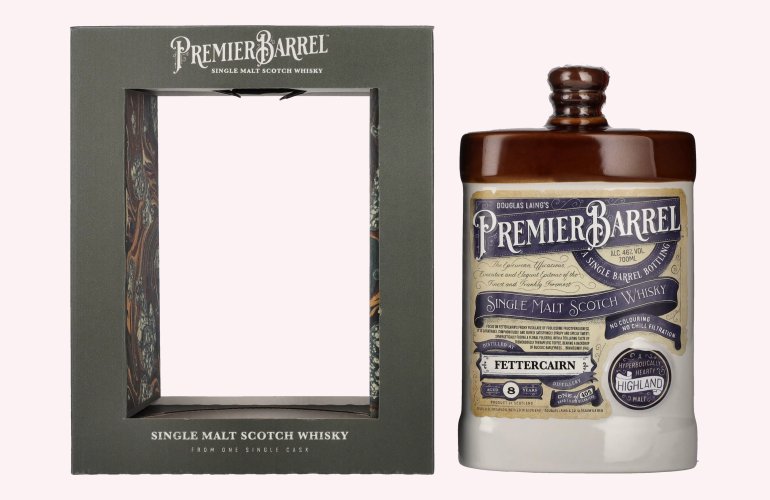 Douglas Laing PREMIER BARREL Fettercairn 8 Years Old Single Malt 2012 46% Vol. 0,7l en boîte cadeau