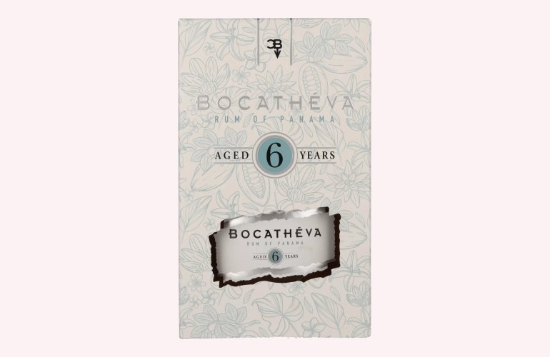 Bocathéva 6 Years Old Ron de Panama 45% Vol. 0,7l en boîte cadeau