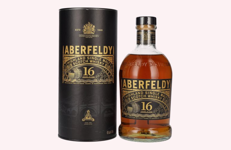 Aberfeldy 16 Years Old Highland Single Malt 40% Vol. 0,7l en boîte cadeau