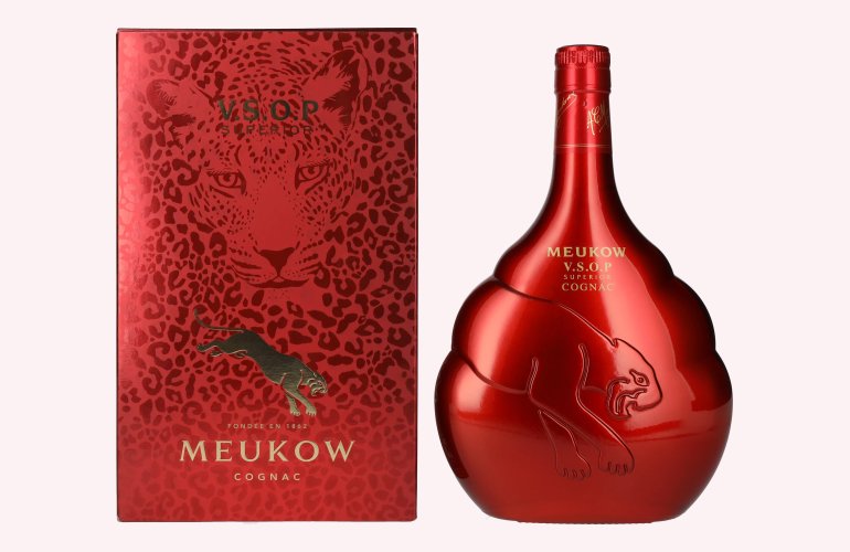 Meukow V.S.O.P Red Edition 40% Vol. 0,7l en boîte cadeau