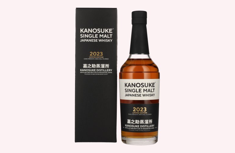 Kanosuke Single Malt Japanese Whisky Limited Edition 2023 59% Vol. 0,7l en boîte cadeau