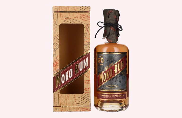 Moko Rum 20 Years Old 42% Vol. 0,7l in geschenkverpakking