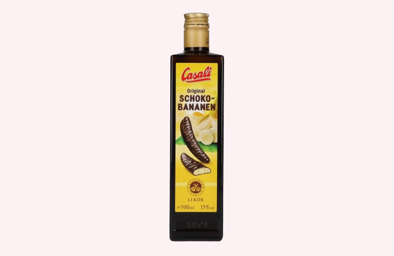 Casali Original SCHOKO-BANANEN Likör 15% Vol. 0,5l