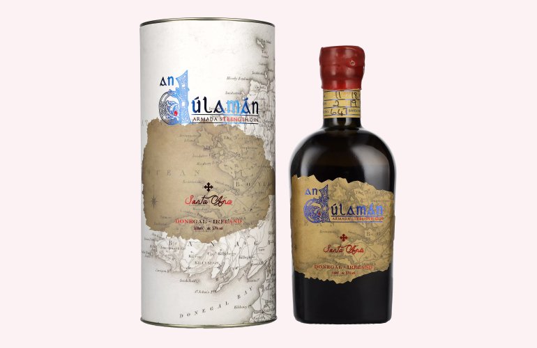 An Dúlamán SANTA ANA Armada Strength Gin 57% Vol. 0,5l in geschenkverpakking