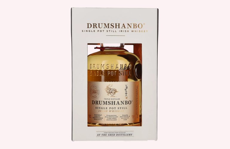 Drumshanbo Single Pot Still Irish Whiskey 43% Vol. 0,7l in geschenkverpakking