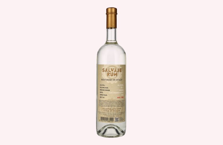 Rum Salvaje Refined In Italy Rum 40,3% Vol. 1l