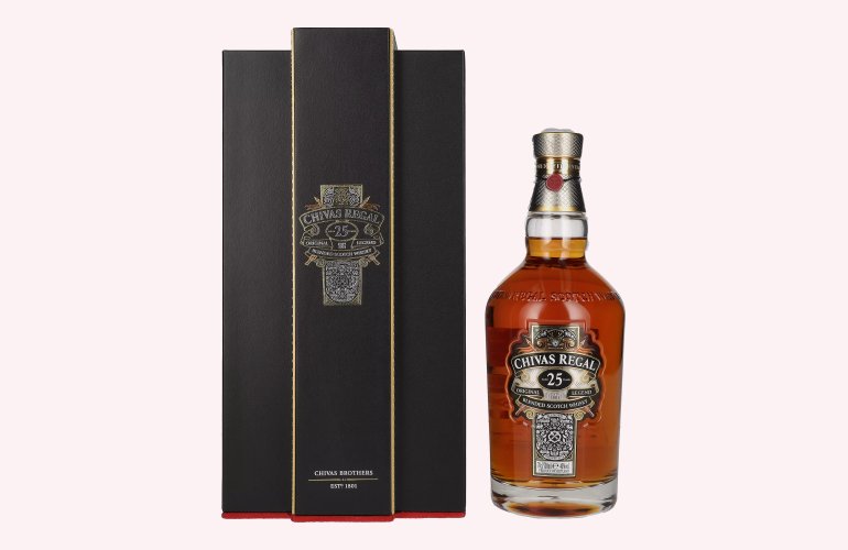 Chivas Regal 25 Years Old ORIGINAL LEGEND 40% Vol. 0,7l in geschenkverpakking