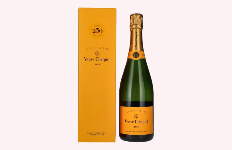 Veuve Clicquot Champagne Brut Réserve Cuvée 12,5% Vol. 0,75l in Geschenkbox