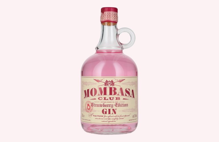 Mombasa Club Strawberry Edition Gin 37,5% Vol. 0,7l