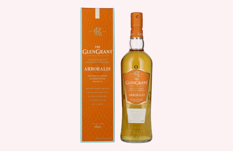 Glen Grant ARBORALIS Single Malt Scotch Whisky 40% Vol. 0,7l in geschenkverpakking