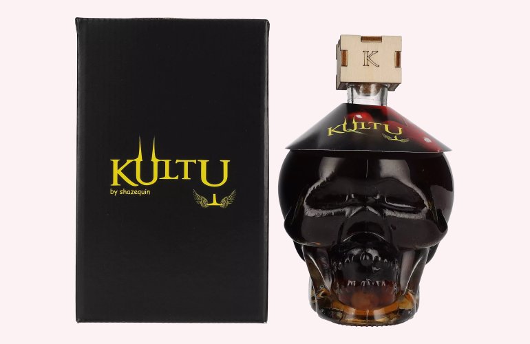 Kultu Ginja Cherry Liquor 18% Vol. 0,7l en boîte cadeau