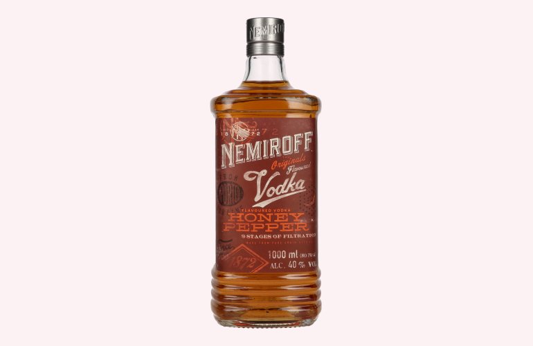 Nemiroff HONEY PEPPER Flavoured Vodka 40% Vol. 1l