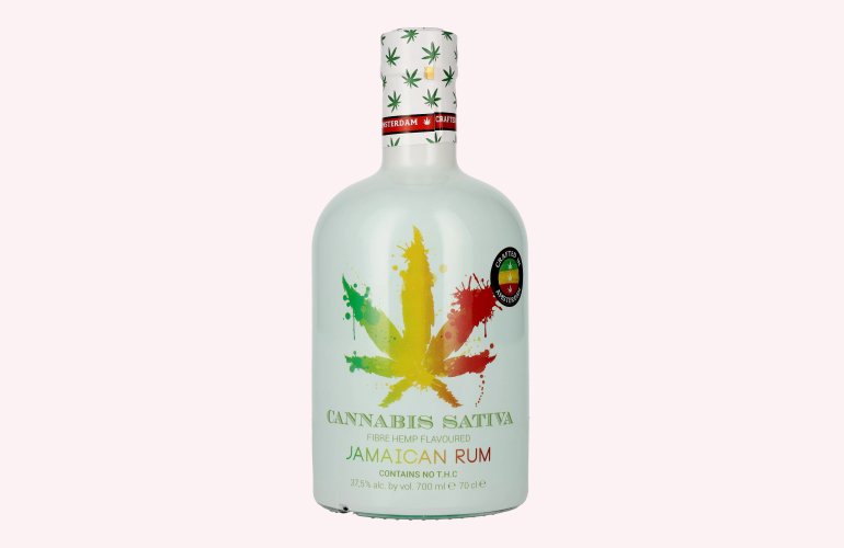 Cannabis Sativa Fibre Hemp Flavoured Jamaican Rum 37,5% Vol. 0,7l