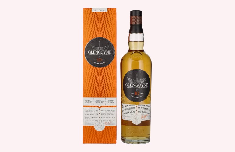 Glengoyne 10 Years Old Highland Single Malt Scotch Whisky 40% Vol. 0,7l en boîte cadeau