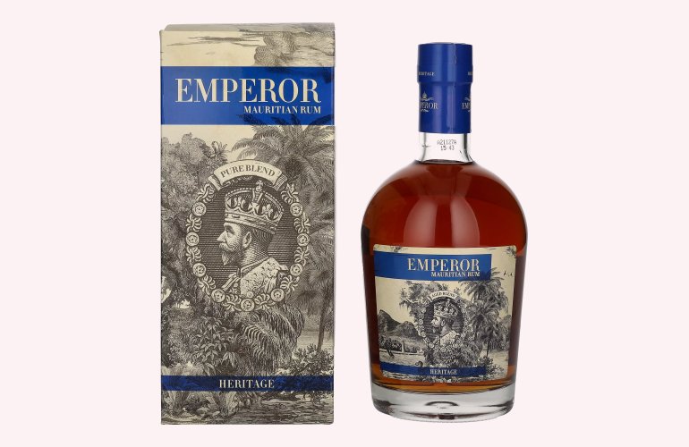 Emperor Mauritian Rum Heritage 40% Vol. 0,7l en boîte cadeau