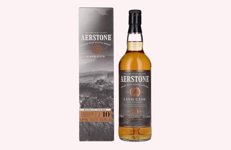 Aerstone 10 Years Old LAND CASK Single Malt 40% Vol. 0,7l in geschenkverpakking