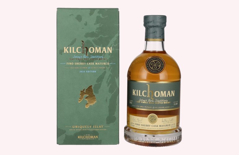 Kilchoman Fino Sherry Cask Matured 50% Vol. 0,7l en boîte cadeau