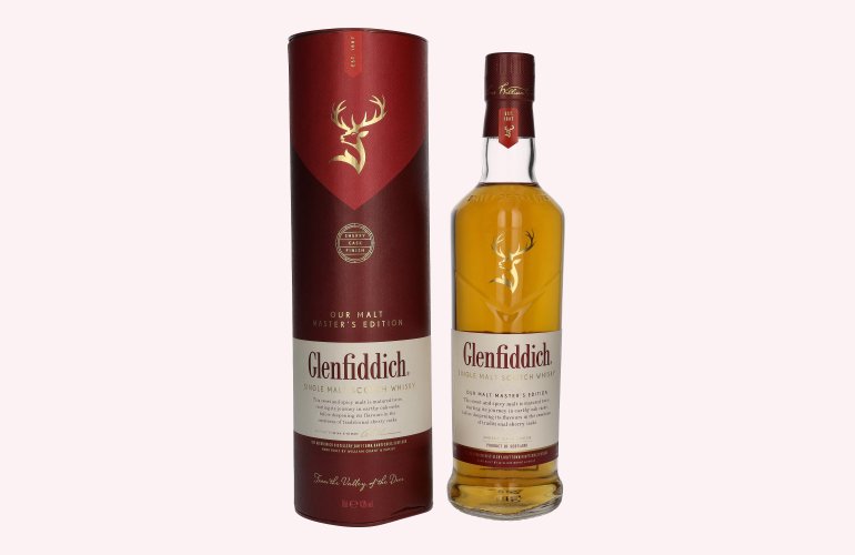 Glenfiddich MALT MASTER'S EDITION Single Malt Scotch Whisky 43% Vol. 0,7l en boîte cadeau