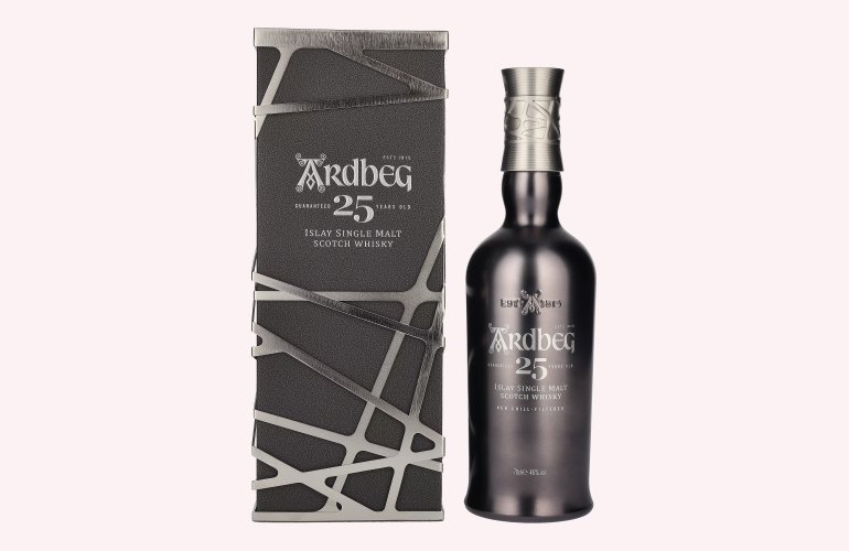 Ardbeg 25 Years Old Islay Single Malt 46% Vol. 0,7l in geschenkverpakking