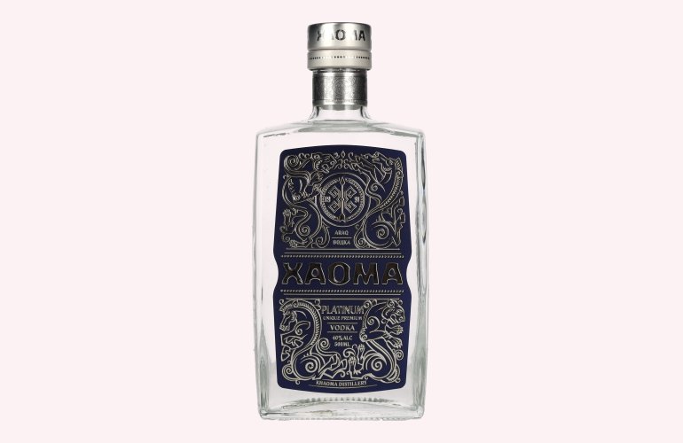 XAOMA Platinum Premium Vodka 40% Vol. 0,5l