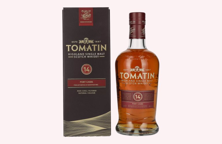 Tomatin 14 Years Old PORT CASKS 46% Vol. 0,7l in geschenkverpakking