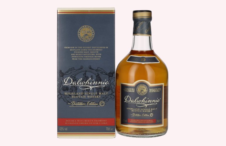 Dalwhinnie The Distillers Edition Double Matured 43% Vol. 0,7l en boîte cadeau