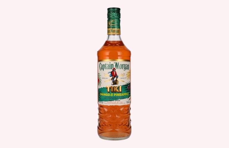 Captain Morgan Tiki Mango & Pineapple Flavour Spirit Drink 25% Vol. 0,7l